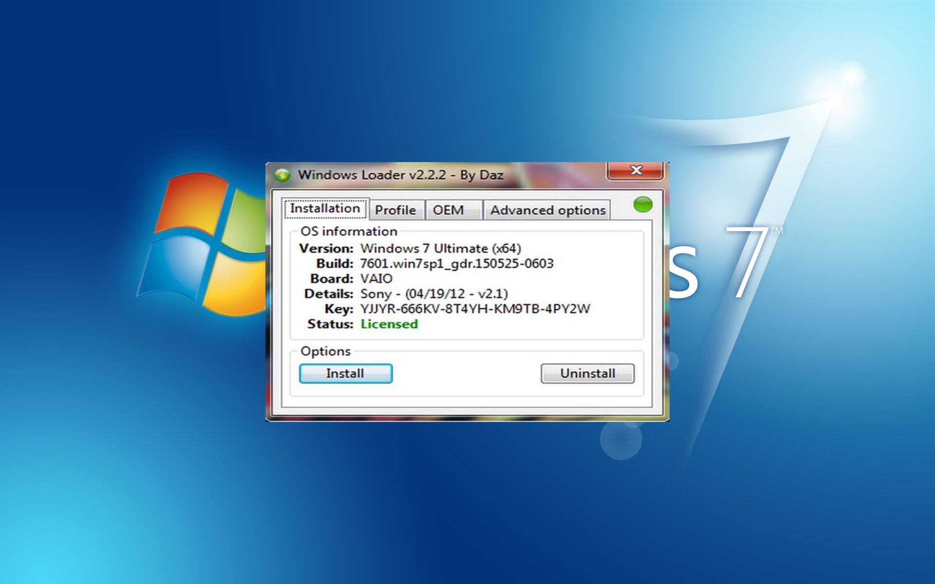 clave de producto de windows 7 starter 32 bits