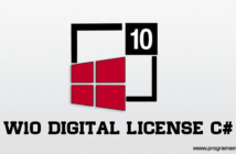 Windows 10 Digital License C# 2019 para activar windows 10 con licence digital Full